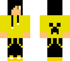 yellow sweat shirt boy