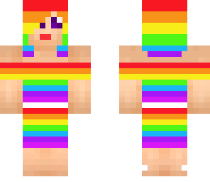 rainbow girl