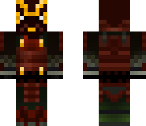 samurai with menpo