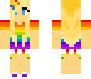 rainbow girlie t-shirt
