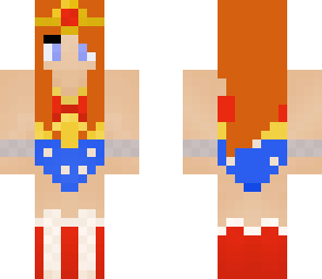 red head wonder woman