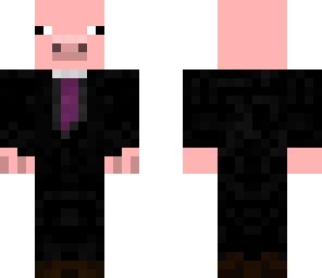 pig businessman