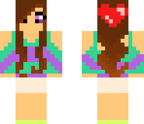 crazy pattern girl