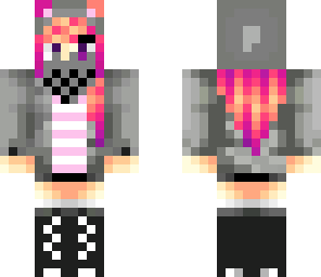 grey ponytailed bandit girl