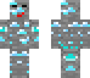 diamond ore with face