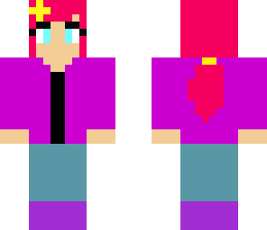 pink hair