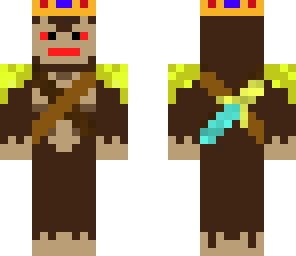 angry king monkey