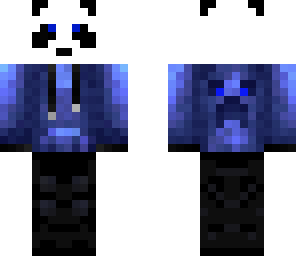 blue panda guy