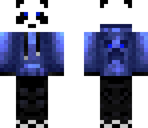 blue panda guy