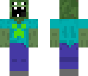 dumb zombie with headphones