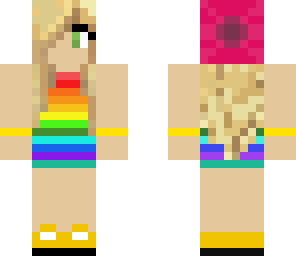 rainbow girl