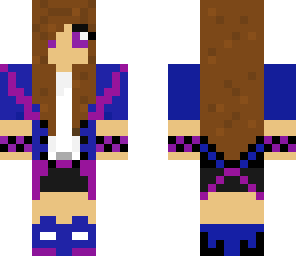 blue jacket girl