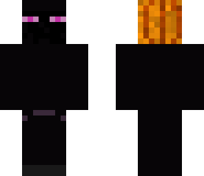 edited pumpkinish enderman headphones