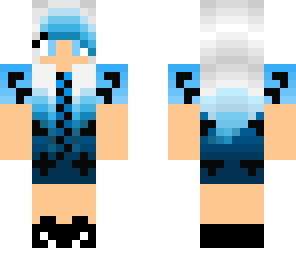 blue girl