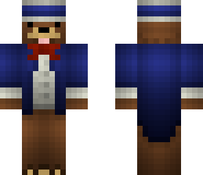 **** bear in a blue suit