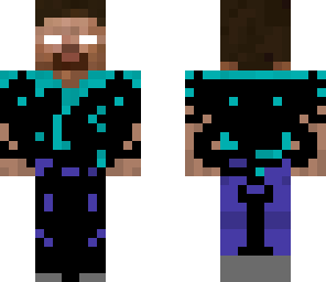 herobrine is geting black