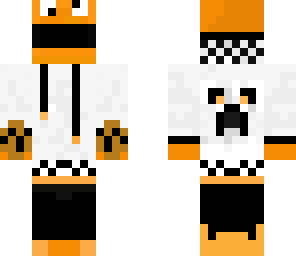 cool orange cookie monster