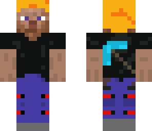 armed blond steve