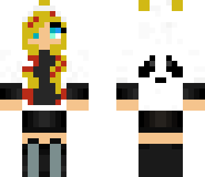 redone panda girl
