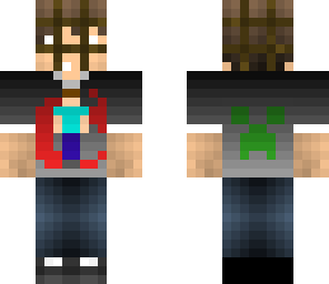 my newer version of the mojang boy cage head