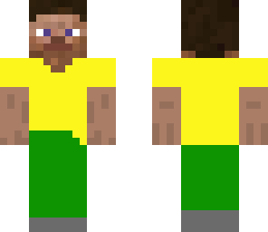 yellow and green steve