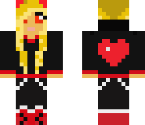 red girl blondi