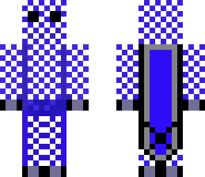 blue cheqered man 2