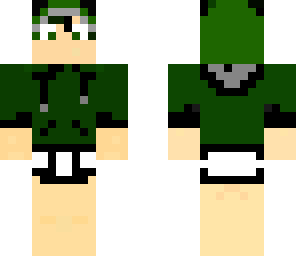 dark green boy