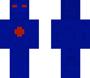 blue iron man