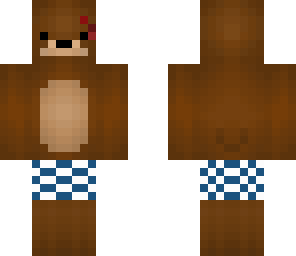 bear with underwear
