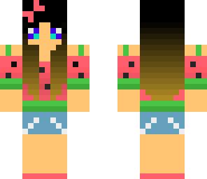 cute watermelon girl