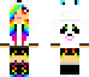 rainbow girl