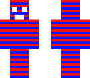 red and bule guy