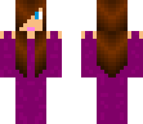purple dress