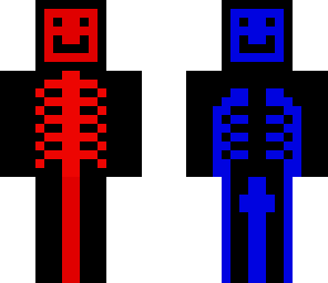 red blue and black awesome guy