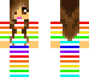 rainbow girl jumpsuit thing