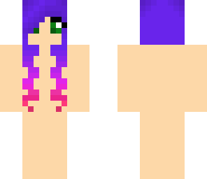 cute multi-colored girl base