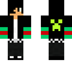 black coat kid