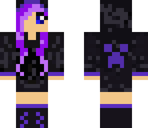 purple creeper girl