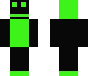 black green