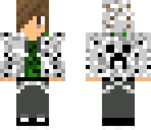 black and white creeper boy