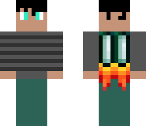 man with jetpack