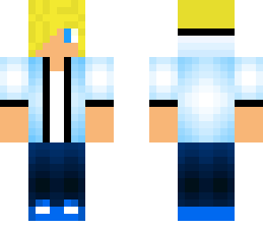 cool blue boy