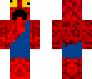 creeper face with skin