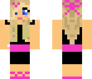 pink dress