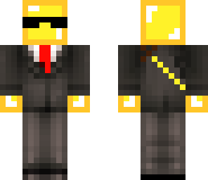 budder suit with sword