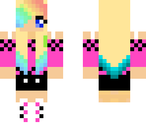 checkered girl