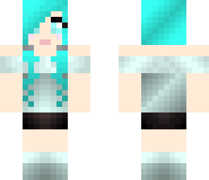 blue silver girl