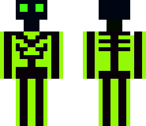 colored skeleton 