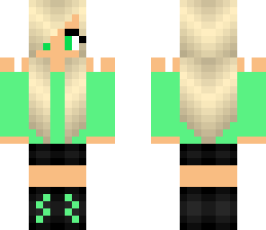 green girl